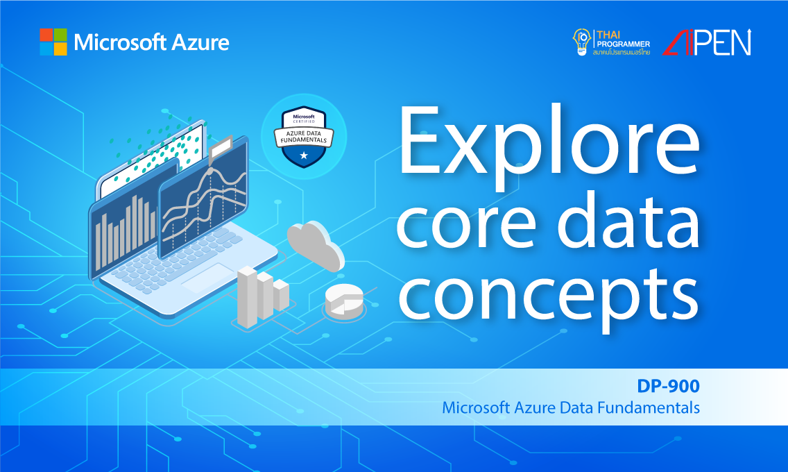 Microsoft Azure : Azure Data Fundamentals: Explore core data concepts AZ-LEARN-21