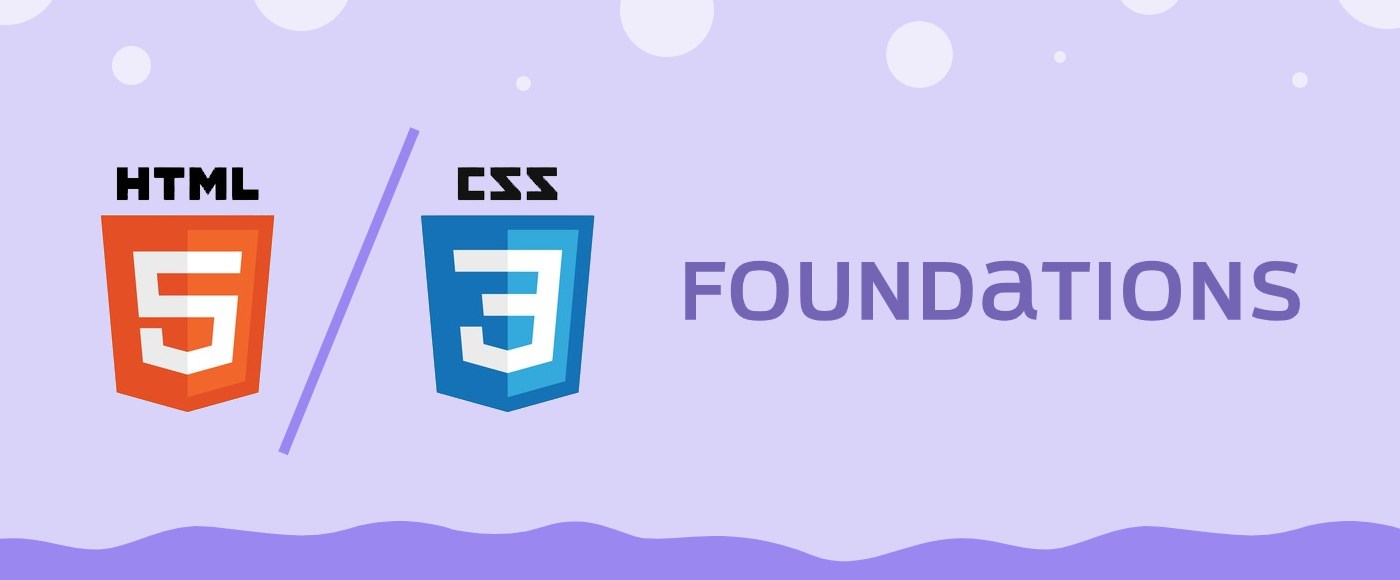HTML / CSS - foundations CC106