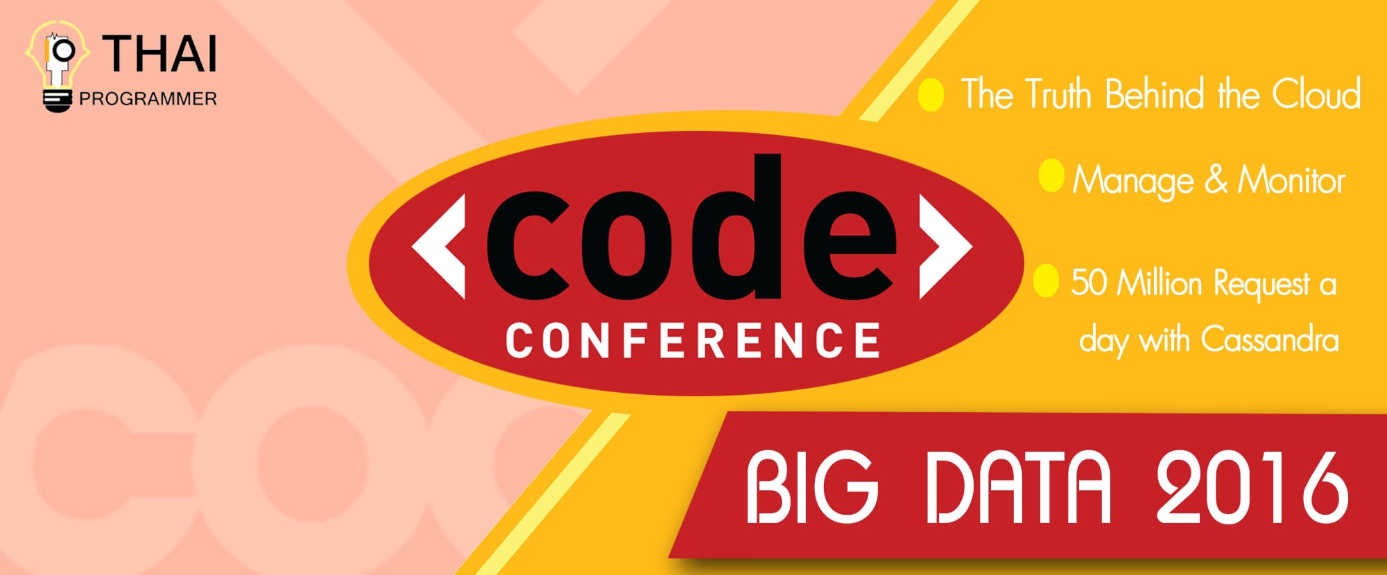 CODE CONFERENCE: BIG DATA 2016  CODE_CONFERENCE